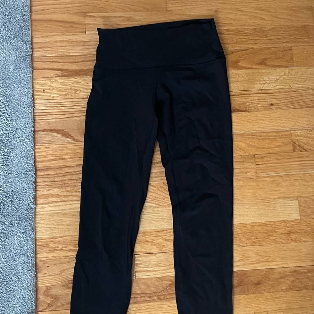 Cropped Lululemon High-Rise Leggings